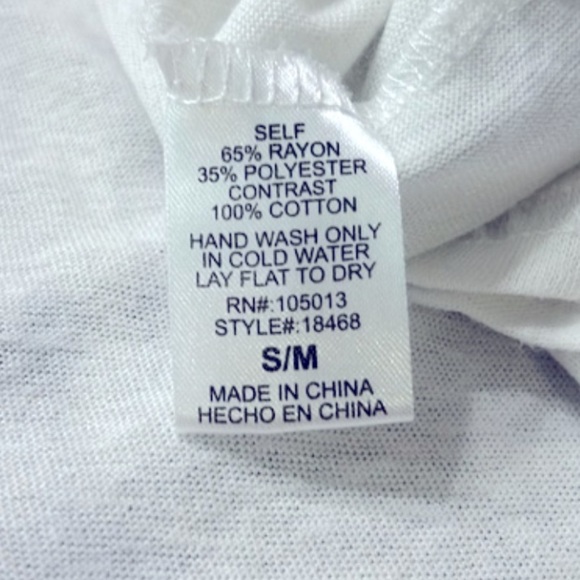 Savanna Jane Embroidered Poncho Top White Size S/M - Picture 6 of 9